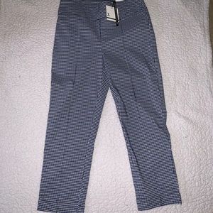 jules & leopold checkered dress pants